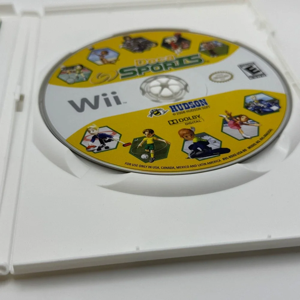 Deca Sports Nintendo Wii Game Hudson Soft 2008 CIB RVL-RDXE-USA